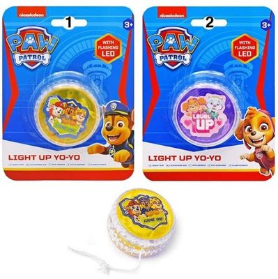Leksaker YoYo Jojo Nickelodeon Paw Patrol Lyser Flashing LED 6cm Välj