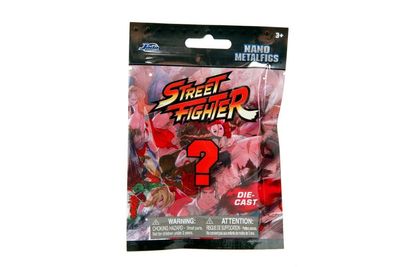 Street Fighter Nano Metalfigs Samlarfigur Blind Pack