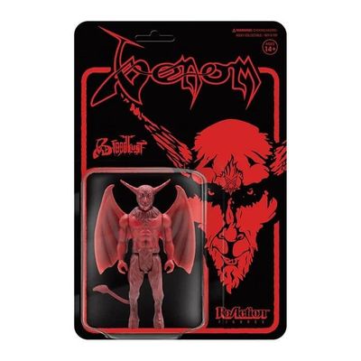 Miniatyrfigur - Super7 miniatyrfigur - RE-VENMW01-GHD- Venom Reaction Bloodlust figur 10 cm
