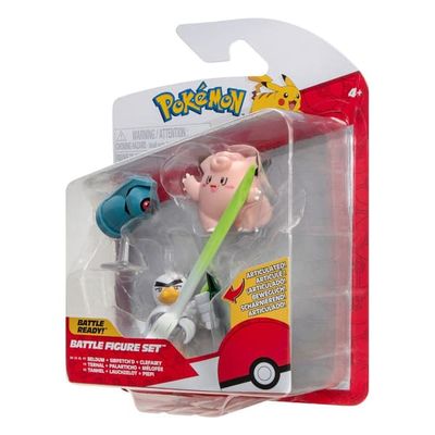 Pokémon Battle 3-pakning Clefairy, Beldum, Sirfetch'd