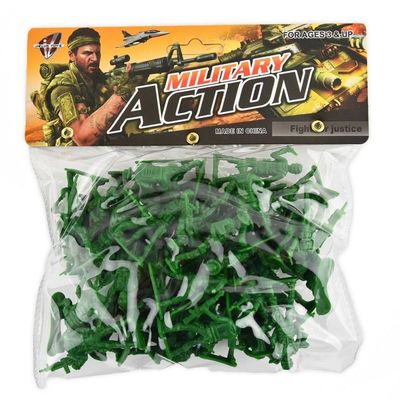 Militärer 50st Plastfigurer