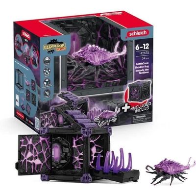 BattleCave Isopod of Darkness, Arena Expansion, SCHLEICH 42675 Eldrador Creatures, 7 år