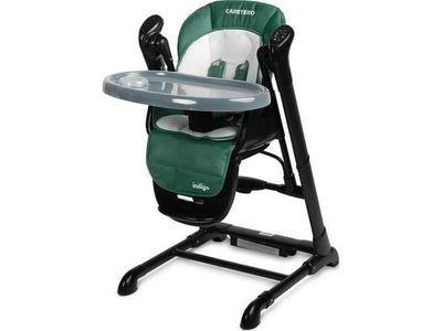 Caretero STOL + SWING INDIGO SVART GRØNN