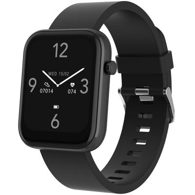 Denver SW-182B Bluetooth-smartklokke med pulssensor, blodtrykks- og oksygenmåler