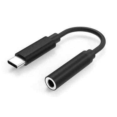 iPhone 15 USB-C til 3,5 mm mellemstik - HVID