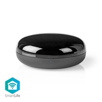Nedis SmartLife IR-fjernkontroll | Wi-Fi | Universell | Signalområde (siktelinje): 5 m | 38 KHz | USB-Strøm | Android™ / IOS | Sort