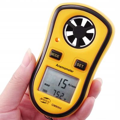 ANEMOMETER ANEMOMETER VINDMÅLING TEMPERATUR LUFTHASTIGHED MÅLING