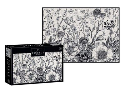 Pussel 1000 Blommor 1 Interprint