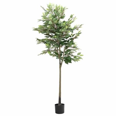 vidaXL Kunstig fikentre 756 blader 170 cm grønn