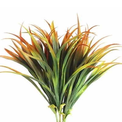 OBOSOE 16 Pcs Konstgjorda Blommor & Fuskväxter UV-Tåliga för Trädgård och Fönsterdekoration