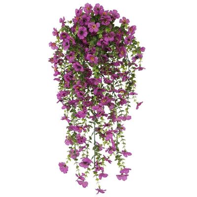 Lollanda Konstgjord Blombukett – Hängande Violbukett, Väggdekoration med Realistiska Växter