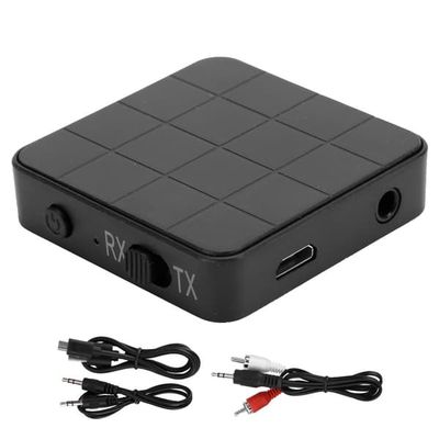 2 i 1 Bluetooth-modtager og -sender til bilstereo-lydadapter