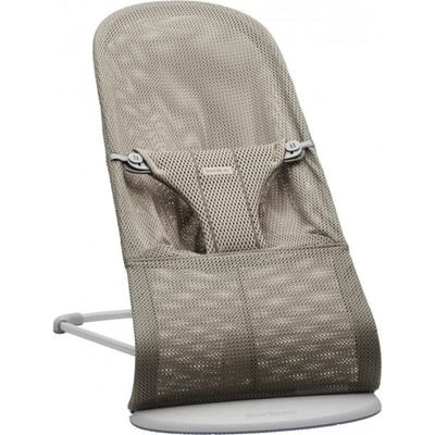 BabyBjörn Bliss Mesh skråstol, grå/beige