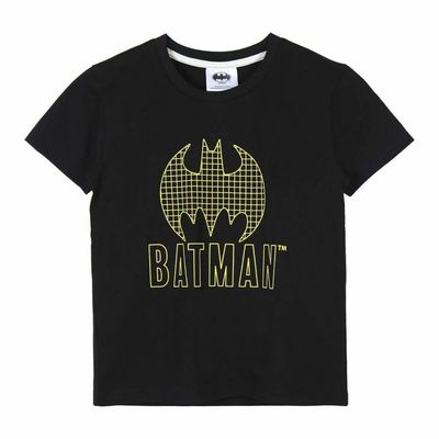 Barne Kortermet T-skjorte Batman Svart - 14 År