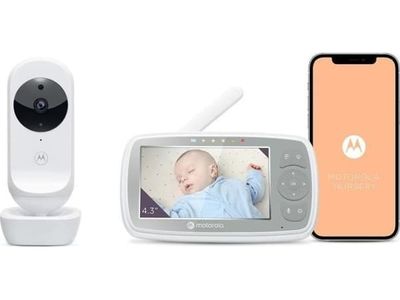 Babymonitor Motorola Elektronisk Babymonitor Motorola VM44 4,3" HD WIFI
