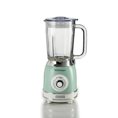 VINTAGE GLAS BLENDER 1000 WATT 583 ARIETE GREEN
