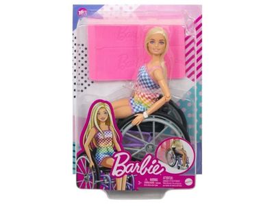 Barbie Doll Mattel Barbie Fashonistas Doll in a Trolley Checkered Outfit HJT13
