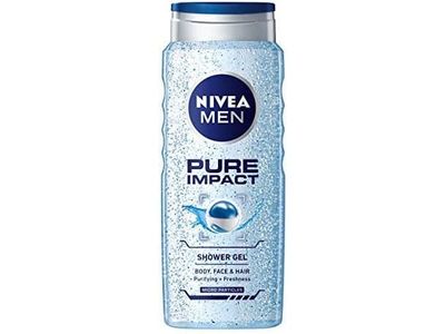Nivea Pure Impact 3in1 shower gel 500ml