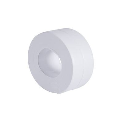 TÆTNINGSTAPE TIL BADEKAR WC BRUSER 320 cm 22 mm HVID STRIBE VASK
