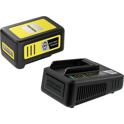 Kärcher Home & Garden 2.445-063.0 Battery Power 18/50 Verktygsbatteri och laddare 18 V 5 Ah Li-Ion