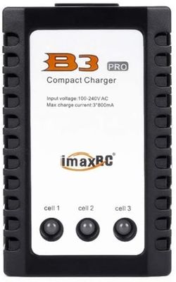 Imax B3 LiPo 10 W litiumbatteri 2S-3S 7,4 V 11,1 V Kompakt B3AC-laddare - tillbehör till fjärrstyrda leksaker Balladdare