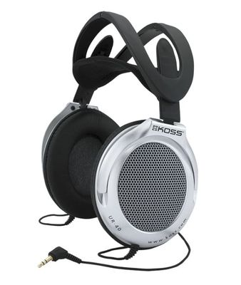 Koss Hovedtelefon UR40 Over-Ear Sølv/Sort