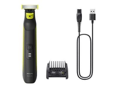 Philips OneBlade Pro QP6506/15 Hårtrimmer og barbermaskin, svart/grønn
