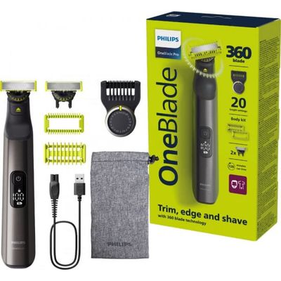 Philips OneBlade Pro 360 Face & Body QP6552/15 skæg- og kropstrimmer