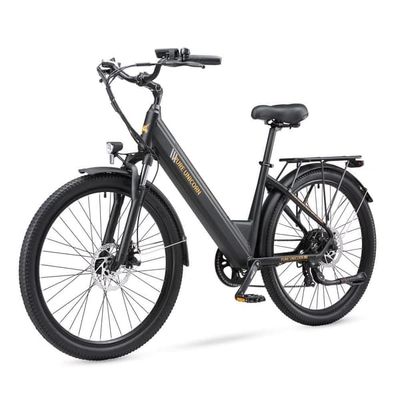PURE UNICORN U2 27,5" elcykel, steg-genom, 48V 12,8Ah batteri