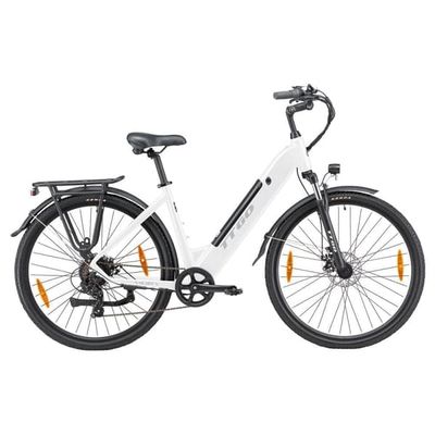Elcykel TTGO HZ-28ST, för staden, Vit