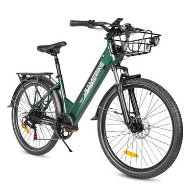 Urban Elcykel SAMEBIKE RS-A01 Pro-T, Grön