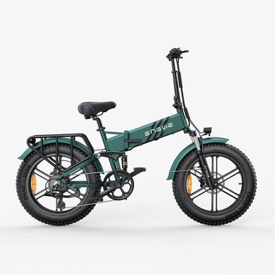 ENGWE ENGINE PRO 2.0 Elcykel, Sammenfoldelig, Fat Tire, Grøn