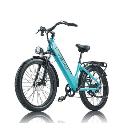 BURCHDA AZ26 elcykel 20AH batteri, 1000W motor, 80km räckvidd, 45km/h hastighet, SHIMANO 7-växlad