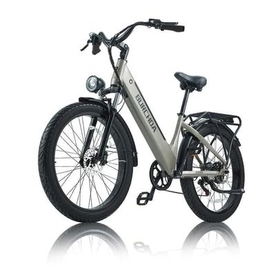 BURCHDA AZ26 elcykel 20AH batteri, 1000W motor, 80km räckvidd, 45km/h hastighet, SHIMANO 7-växlad