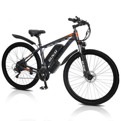 GUNAI GN29 elcykel 750W motor, 15AH batteri, 90 km räckvidd, 50 km/h hastighet, 29*2,1 tum tjockt däck, 21 växlar