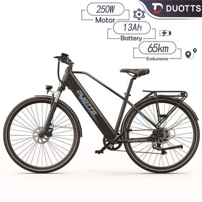 DUOTTS C29 Lite 250W Motor Dubbla Skivbromsar Elcykel 36V13AH 25km/h Elcykel, 27,5 Tums Däck City Pendlarcykel