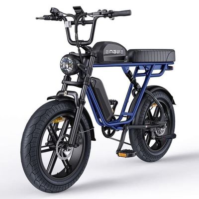 ENGWE M1 Elcykel,65Nm Starkt Vridmoment, 250W Motor, 7-Växlad – 90KM/170KM Räckvidd ,48V 15.6Ah/26Ah & 20×4.0” Däck För Terrängkörning