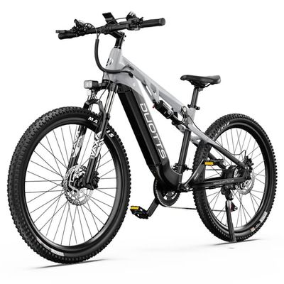 DUOTTS E29 off-road elcykel, 13,5 Ah batteri, hydrauliske skivebremser, 27,5*2,6'' dæk, 250W BAFANG motor, maks. 40 km/t.