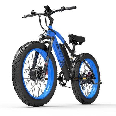 Lankeleisi MG740 Plus 26'' terrängelcykel, 1000W*2 dubbla motorer, 20Ah batteri, MAX 49 km/h, hydrauliska bromsar.