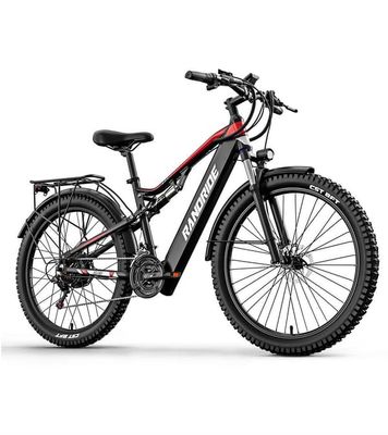 RANDRIDE YG90B Ven Elcykel 48V17Ah Batterielektrisk cykel 1000W Motorcykel E-Mountainbike 27,5 däck Elcykel