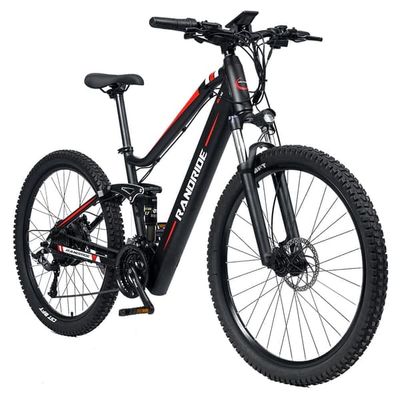 Randride YS90B elektrisk mountainbike Långlivade batteri 48V 13,6Ah 1000W motor Upp till 70 km räckvidd 45 km/h Hydraulisk