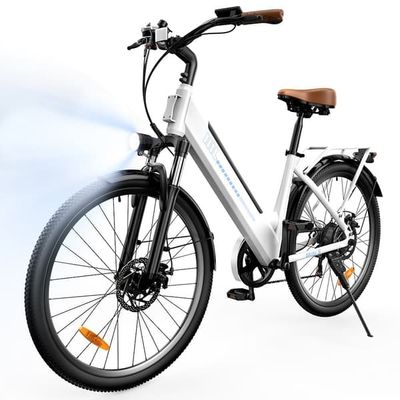 iScooter Ucity S vuxenelcykel 35 km/h 350W motor 36V13Ah battericykel 26"*1,95" däck Offroad stadselcykel