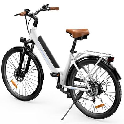 iScooter Ucitys 250W vuxenelcykel för terräng stadselcykel, 36V13Ah batteri, 25 km snabb stadscykel för män och kvinnor