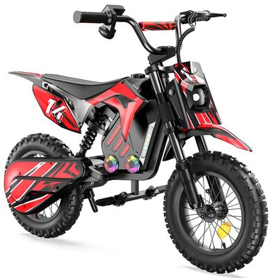 iScooter A14 Kids Electric Mountainbike 500W 5,2Ah Elektrisk motorcykel 27 km/h Maxhastighet 14 tum Trail Limit Mountainbike