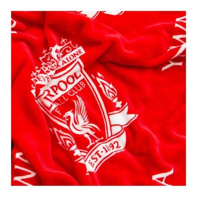 Liverpool FC YNWA Rotary Fleece Blanket