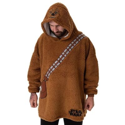 Star Wars Unisex Adult Chewbacca Blanket Hoodie