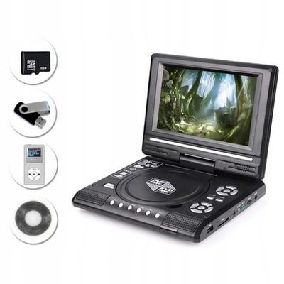 7,8" bärbar DVD-spelare