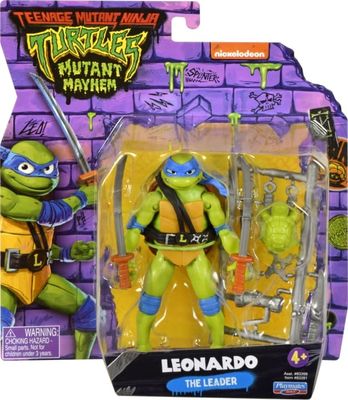 Teenage Mutant Ninja Turtles: Mutant Mayhem Leonardo-figur