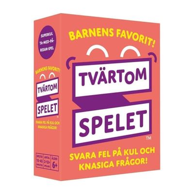 Spel Tvärtomspelet, barn