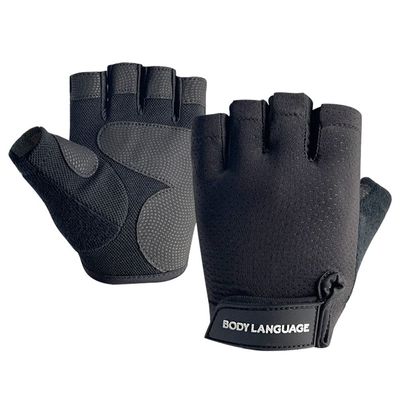 Unisex Pull-ups Fitness Sportshansker Sklisikre halvfingerhansker